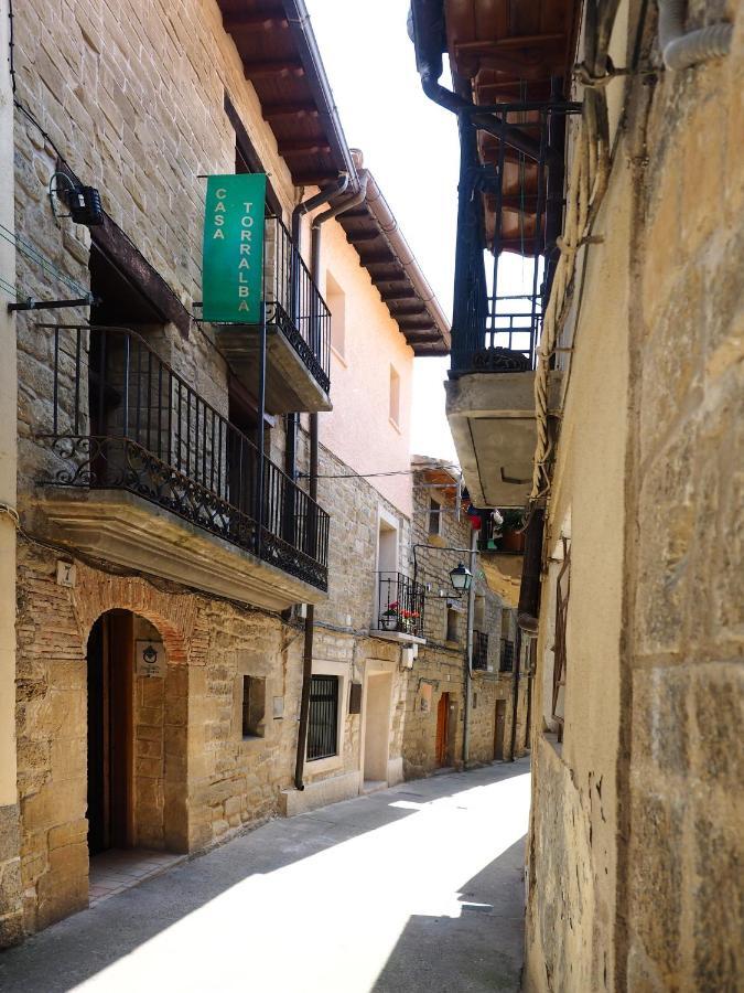 Casa Torralba Pension El Frago Buitenkant foto